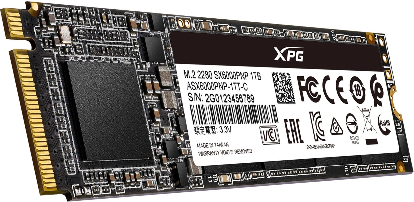 1TB ADATA XPG SX6000 Pro SSD image