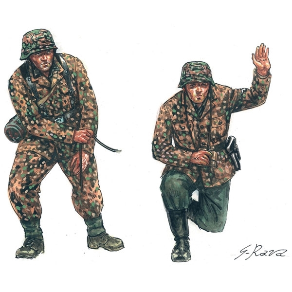 Italeri German PAK 40 AT Gun with Servants (WWII) 1:72 Model Kit image