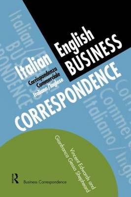 Italian/English Business Correspondence by Vincent Edwards image