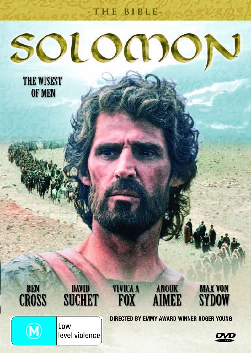 The Bible: Solomon on DVD