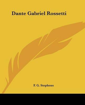 Dante Gabriel Rossetti by F. G. Stephens image