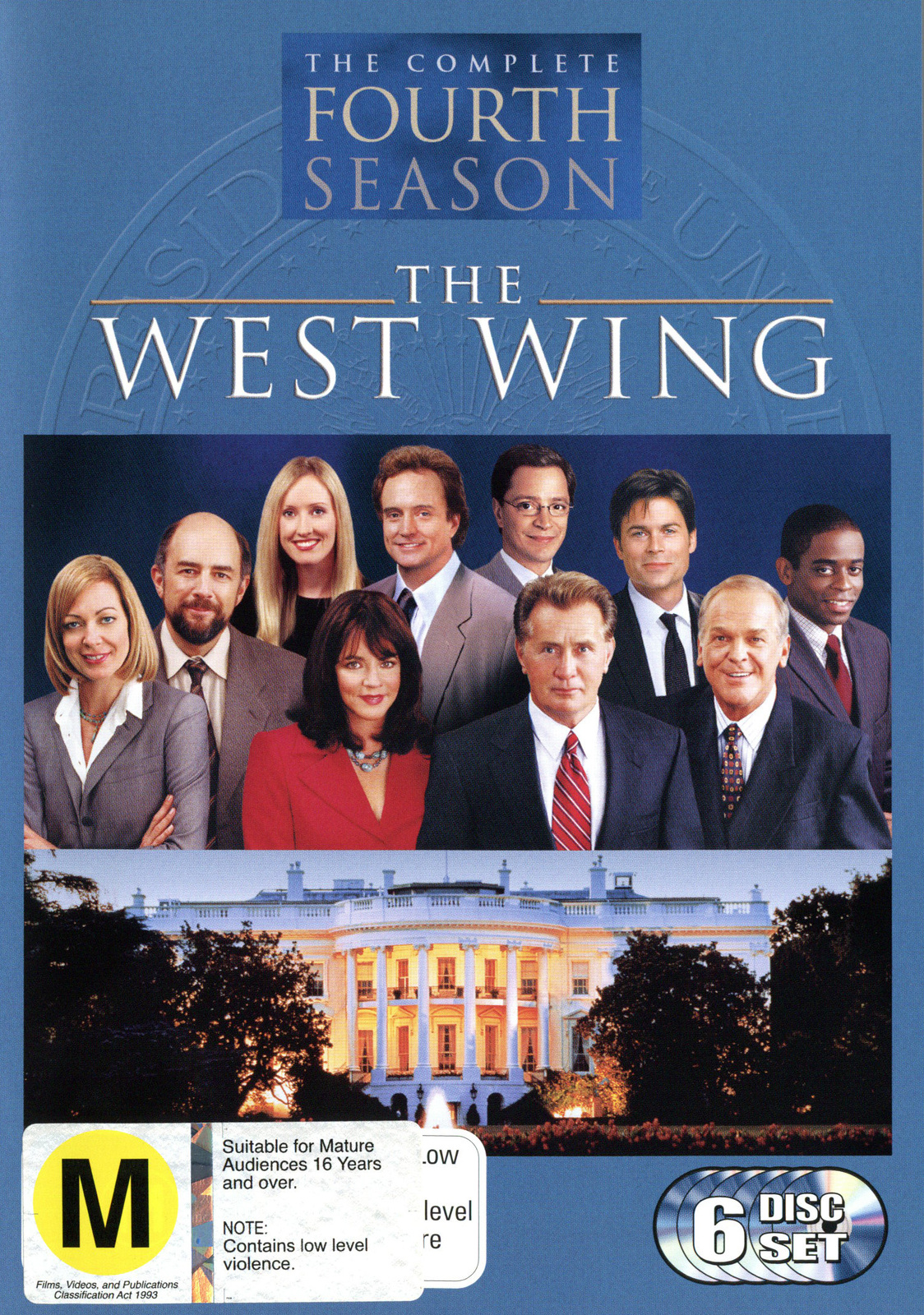 The West Wing - Complete Fourth Season (6 Disc Box Set) on DVD image