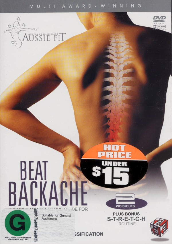 Aussie Fit - Beat Backache on DVD image