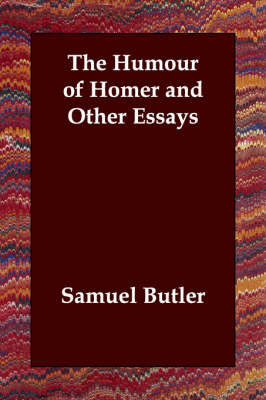 Humour of Homer and Other Essays image