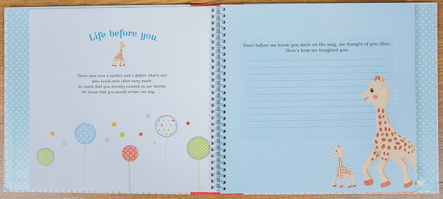 My Baby Album with Sophie La Girafe by Sophie La Girafe image