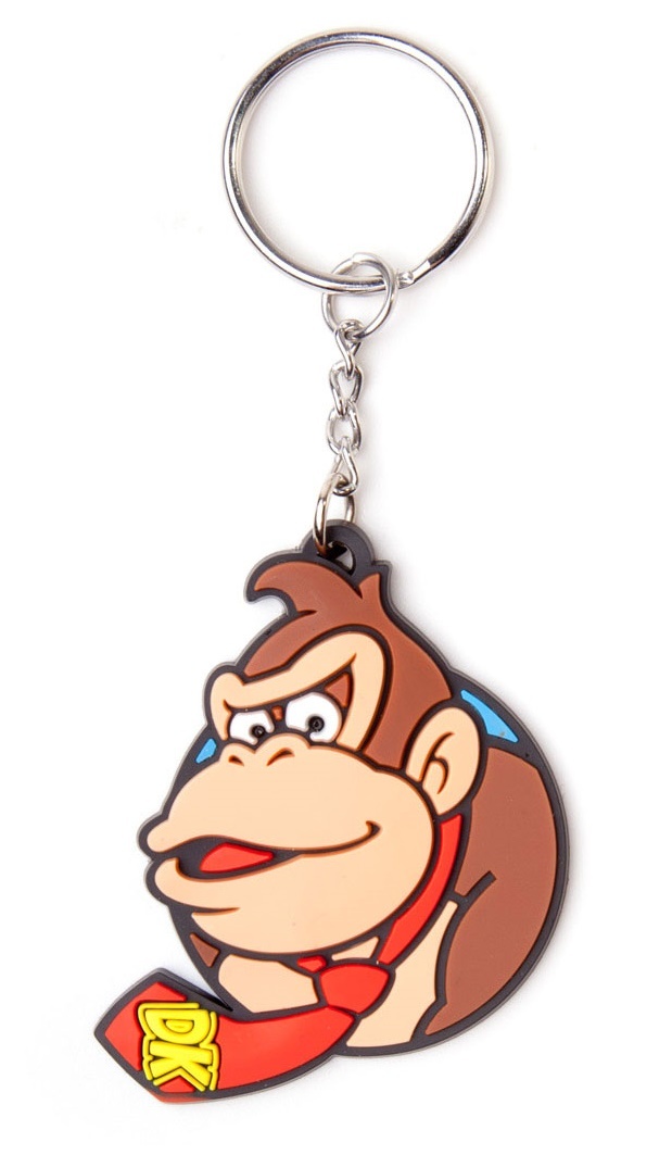 Donkey Kong Rubber Keychain at Mighty Ape NZ