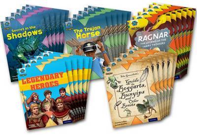 Project X Origins: Grey Book Band, Oxford Level 12: Myths and Legends: Class Pack of 30 by Tony Bradman image