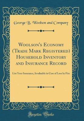 Woolson's Economy (Trade Mark Registered) Household Inventory and Insurance Record by George B Woolson and Company image