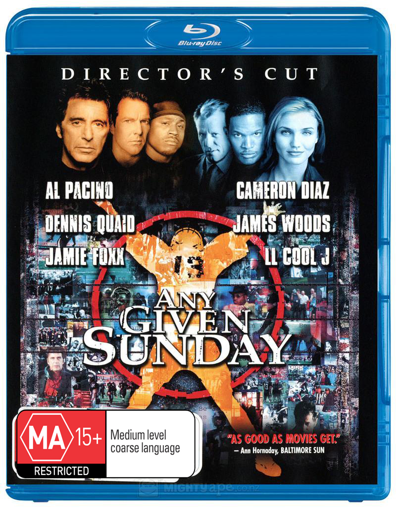 Any Given Sunday on Blu-ray