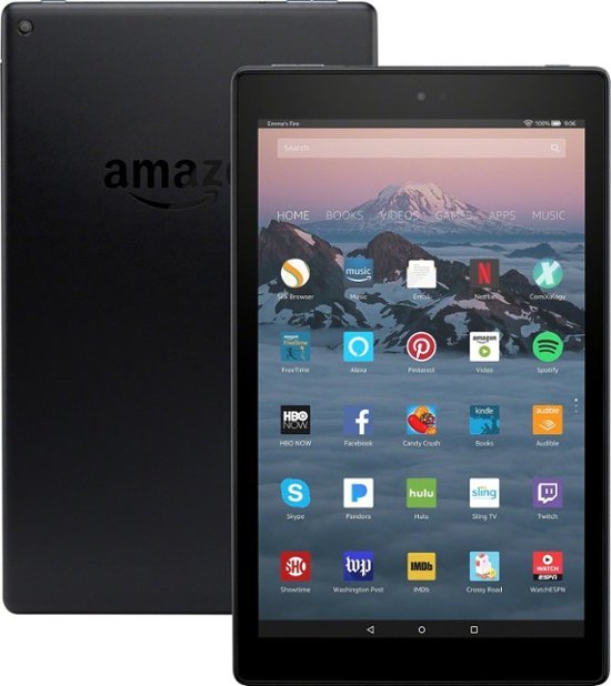 Amazon Fire Tablet HD10 32GB Black image