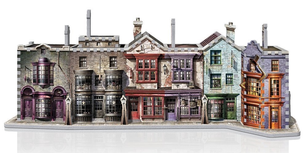 Harry Potter: 450pc 3D Puzzle (Diagon Alley) image