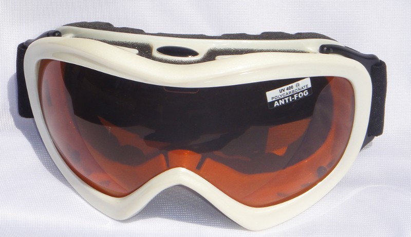 Mountain Wear Adult Goggles: Pearl White (G1474D) image