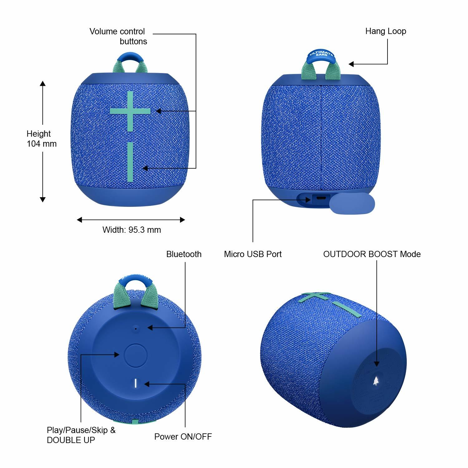 Ultimate Ears: WONDERBOOM 2 - Bermuda Blue image