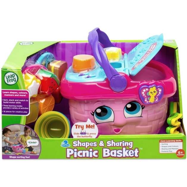Buy Leapfrog Shapes & Sharing Picnic Basket at Mighty Ape NZ