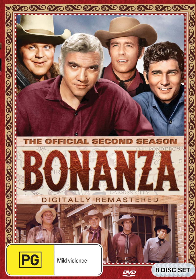Bonanza the Official Season 2 DVD Buy Now at Mighty Ape NZ
