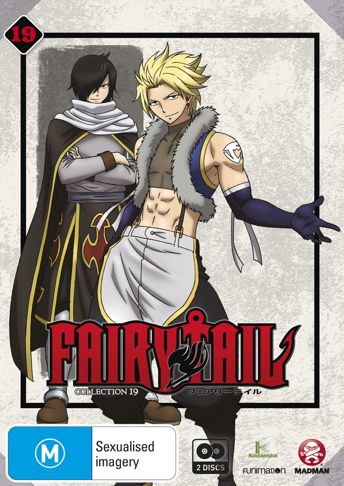 Fairy Tail - Collection 19 on DVD image