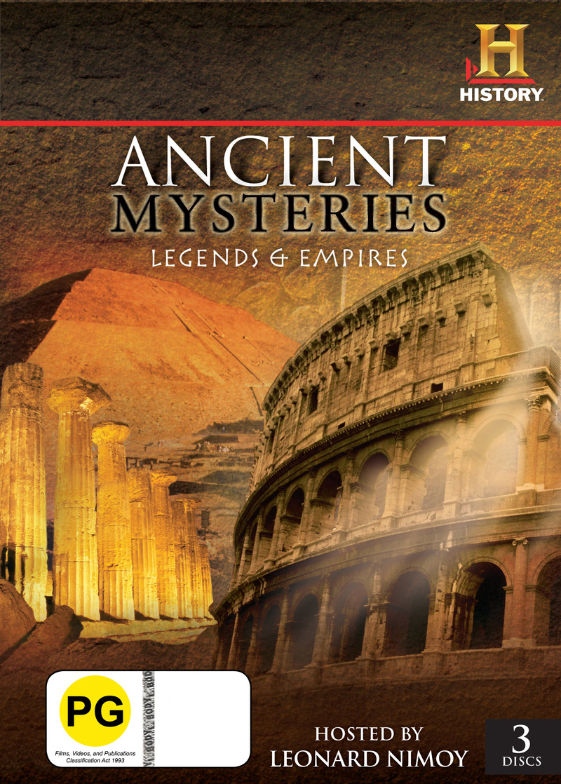 Ancient Mysteries Legends & Empires (History) (3 Disc Set) DVD