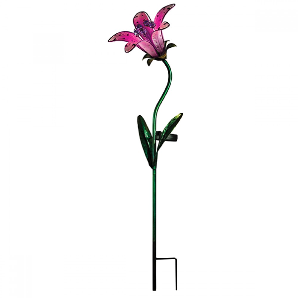 Regal: Solar Tiger Lily Stake - Pink image