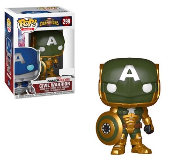 Marvel: Contest of Champions - Civil Warrior (Army Green Ver.) Pop! Vinyl Figure image