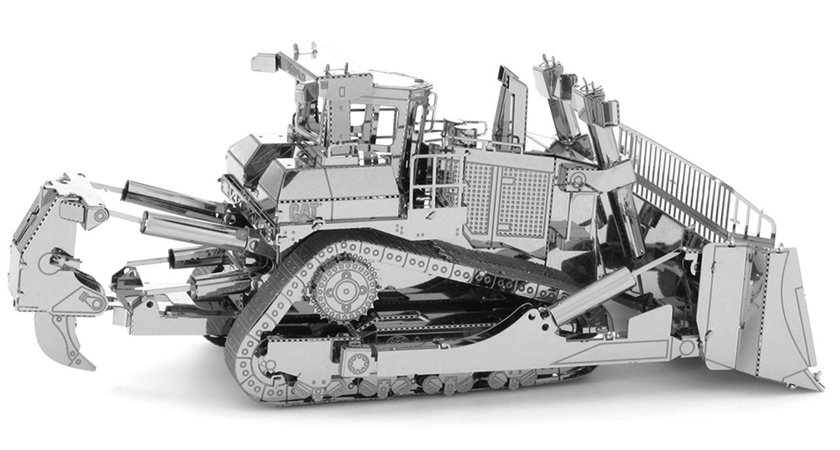 Metal Earth: CAT Dozer - Model Kit image
