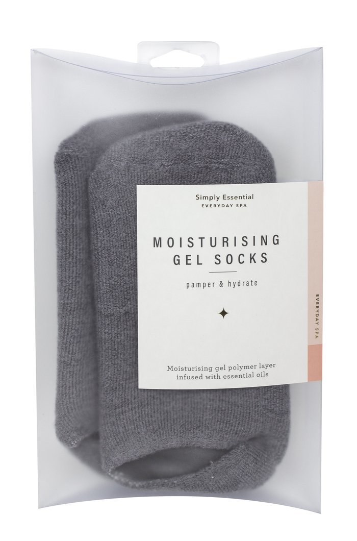 Buy Simply Essential Moisturising Gel Socks at Mighty Ape NZ