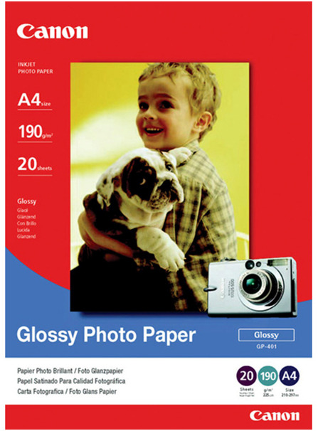 Canon GP401A4 Glossy Photo Paper A4 (100 pk) image