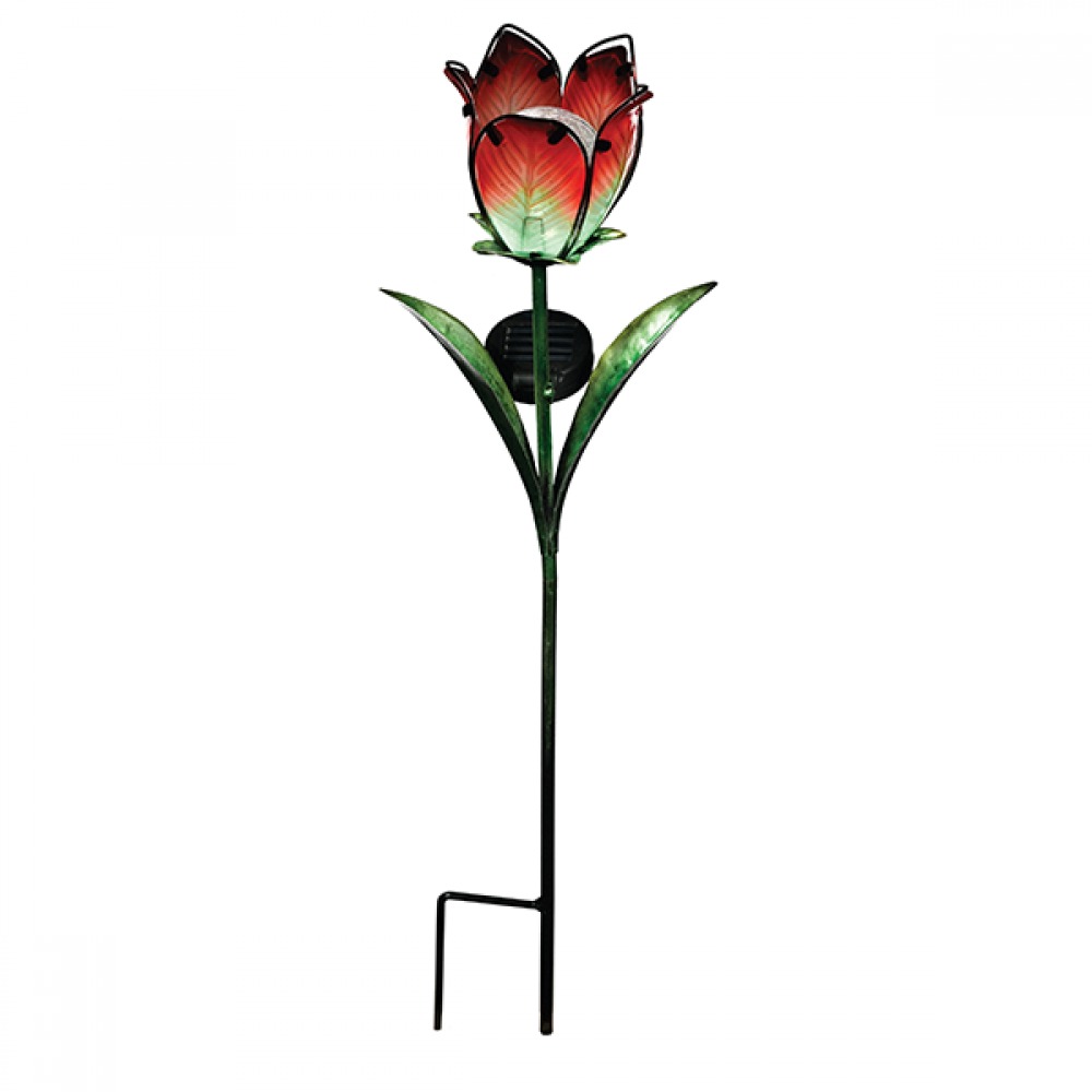 Regal: Solar Tulip Stake - Red/Green image