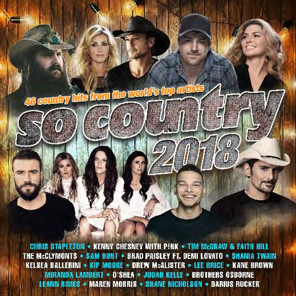 So Country 2018 on CD by Various Artist