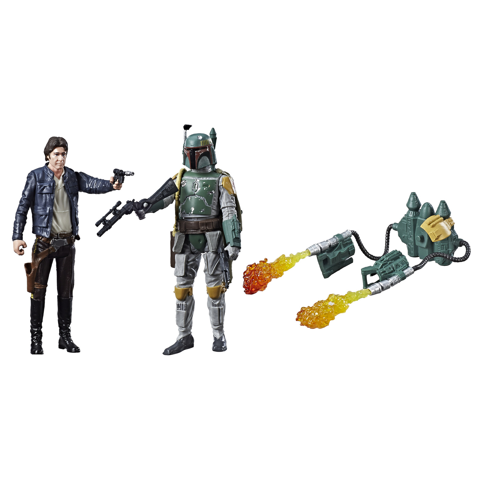 Star Wars: Force Link Figure - Han Solo & Boba Fett 2 Pack image