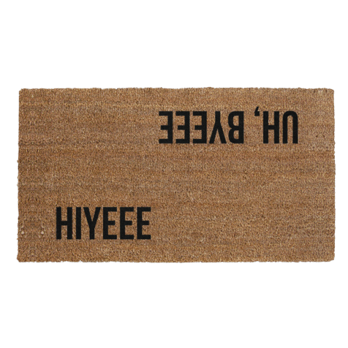 Natural Fibre Doormat - Hiyee Uh, Byeee image