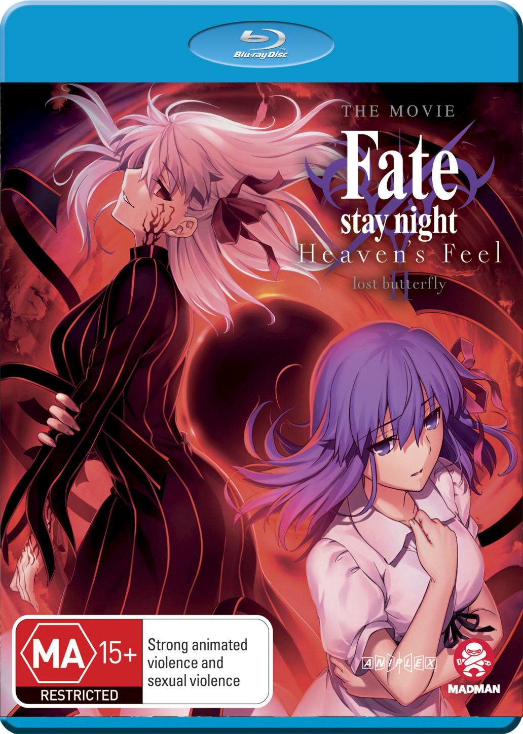 Fate/Stay Night: Heaven's Feel II. Lost Butterfly on Blu-ray