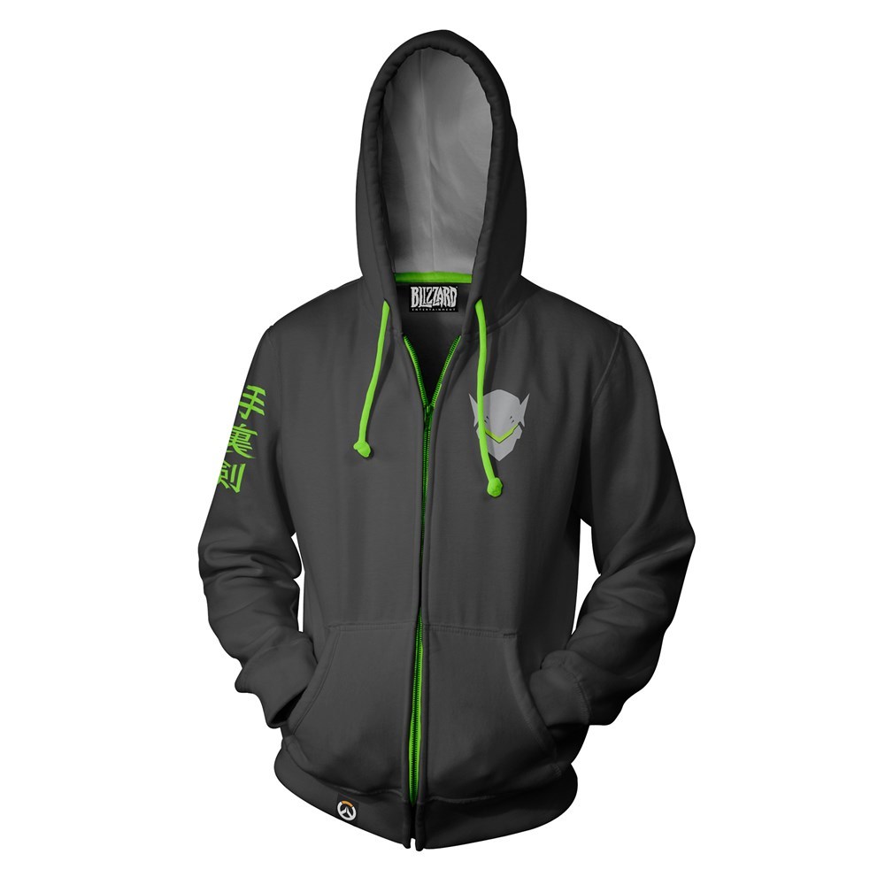 Overwatch Ultimate Genji Zip-Up Hoodie (XXX-Large) image