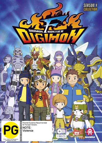Digimon Frontier - The Complete Series (Season 4) on DVD image