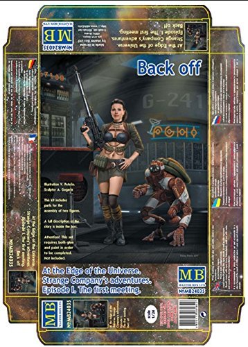 1/24 Back off (2 Figures) - Model Kit