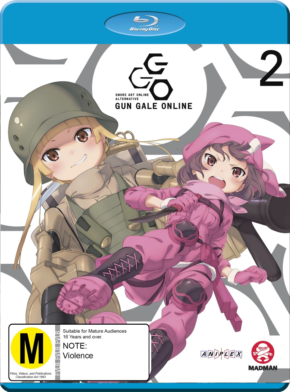 Sword Art Online Alternative: Gun Gale Online - Part 2 (Eps 7-12) on Blu-ray