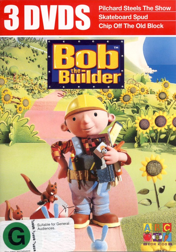 Bob The Builder - 3 DVDs (3 Disc Set) on DVD image