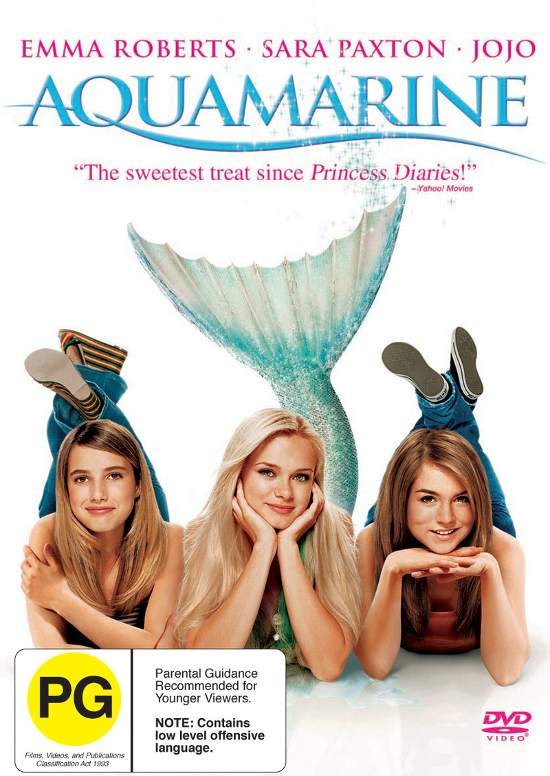 Aquamarine on DVD image