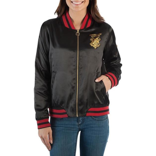Harry Potter Hogwarts Juniors Bomber Jacket XXL Women's at Mighty