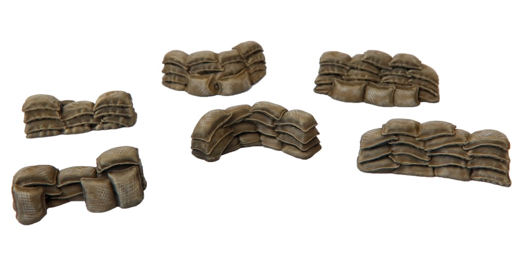 TTCombat: Tabletop Scenics - Sandbags image
