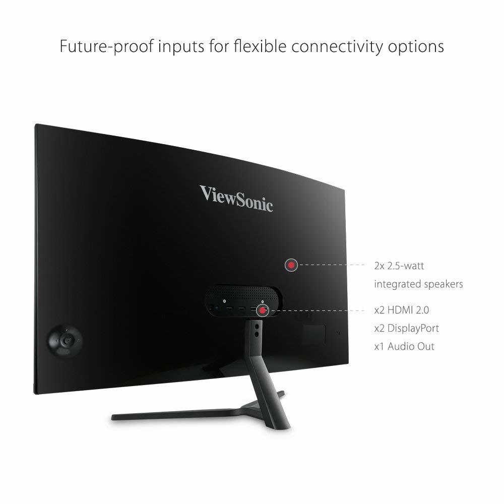 32" Viewsonic FHD 1ms 165hz Curved FreeSync Gaming Monitor image