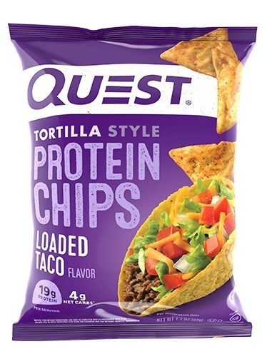 Quest Nutrition: Tortilla Style Protein Chips - Loaded Taco (32g) image