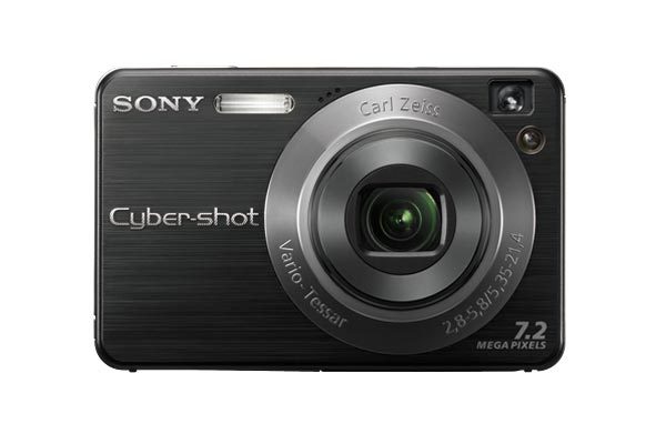 Sony DSCW110B 7.2MP 4 x OPT 2.5inch LCD - Black