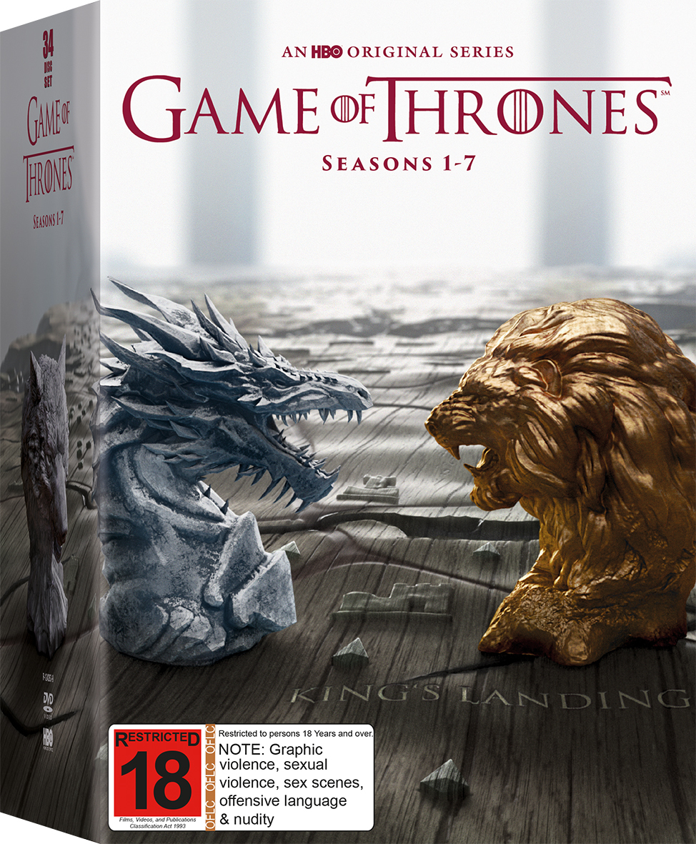 Game of Thrones - The Complete First, Second, Third, Fourth, Fifth, Sixth & Seventh Season Box Set on DVD image