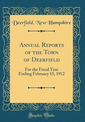 Annual Reports of the Town of Deerfield by Deerfield New Hampshire image