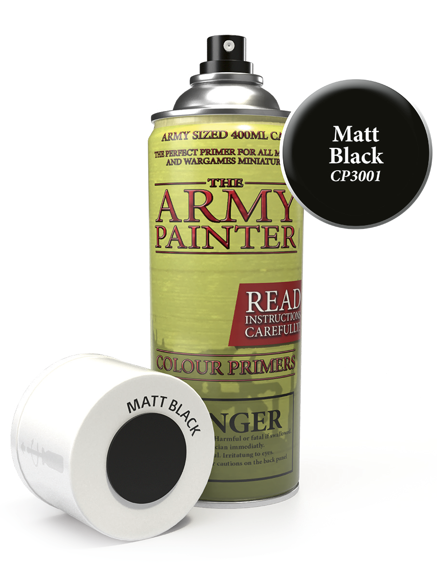 Army Painter: Colour Primer - Matt Black image