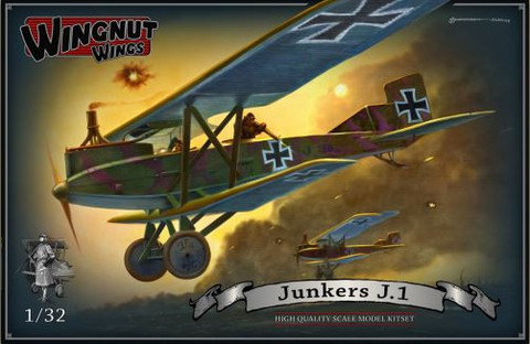 Wingnut Wings 1/32 Junkers J.1 Model Kit image