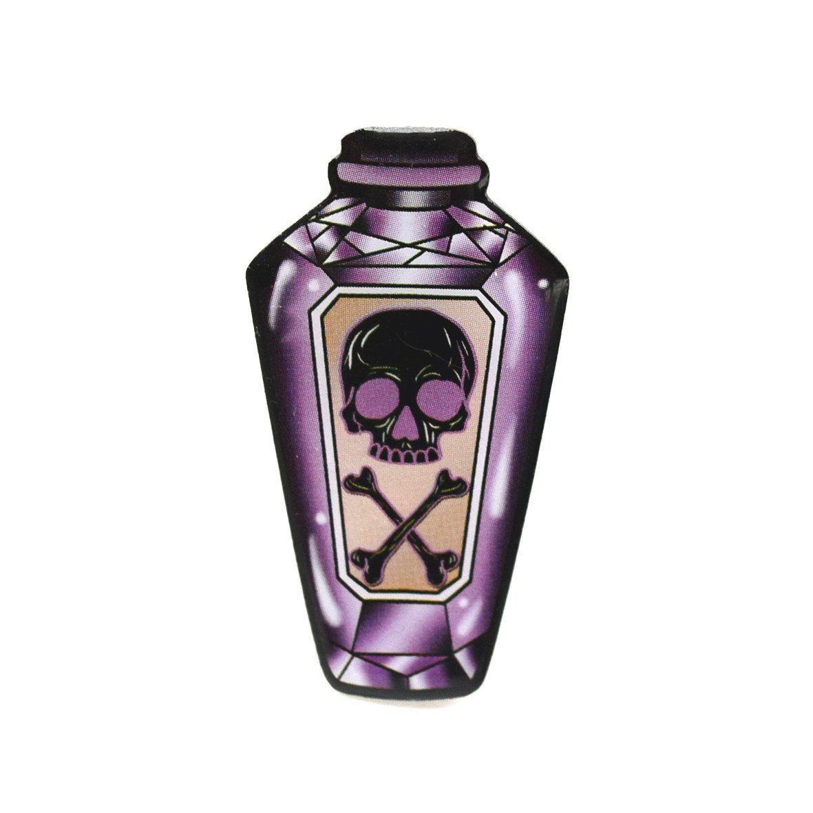 Purple Poison Bottle Brooch image