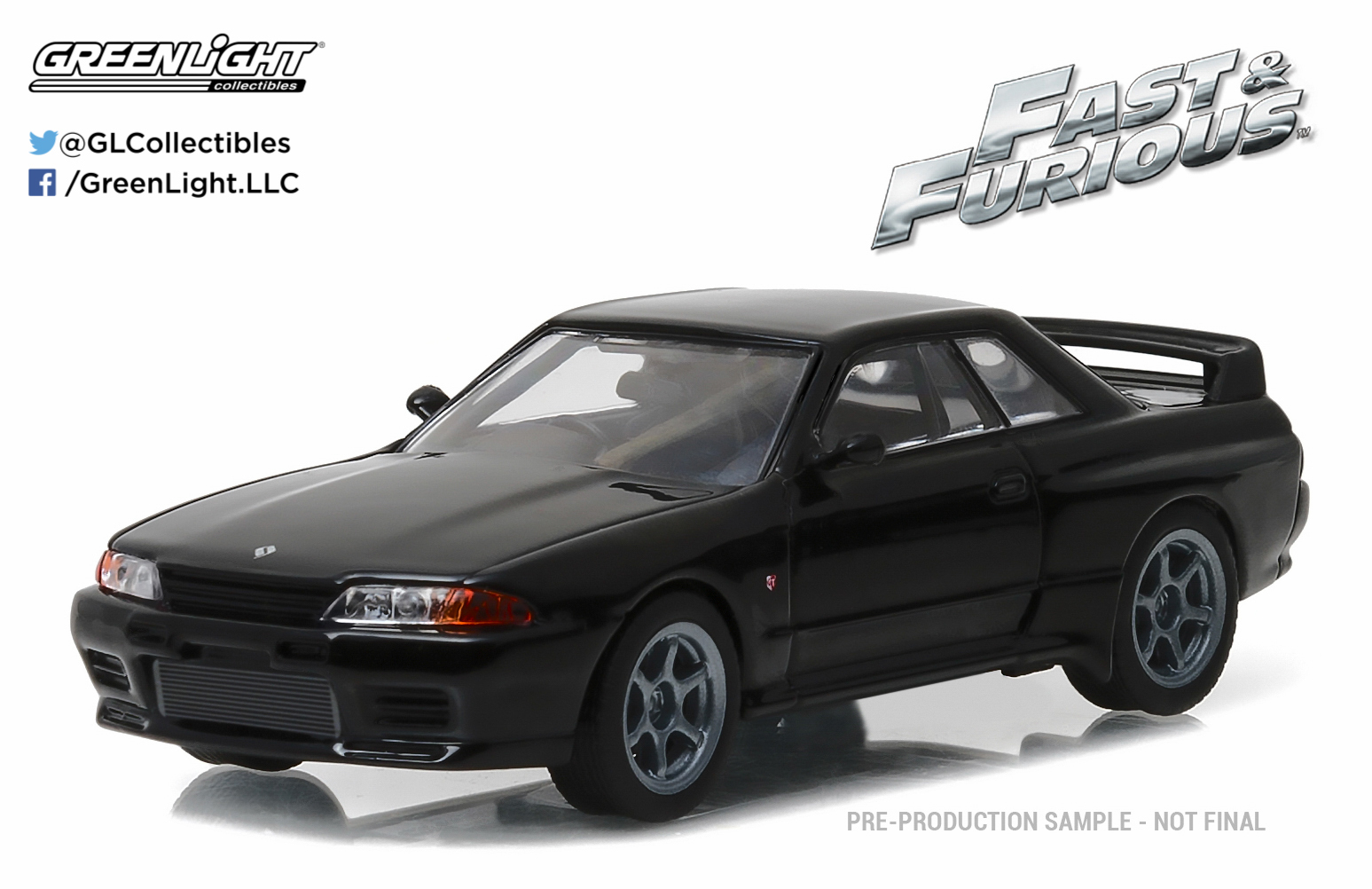 1/43: Nissan Skyline GT-R - Fast 7 - Diecast Model