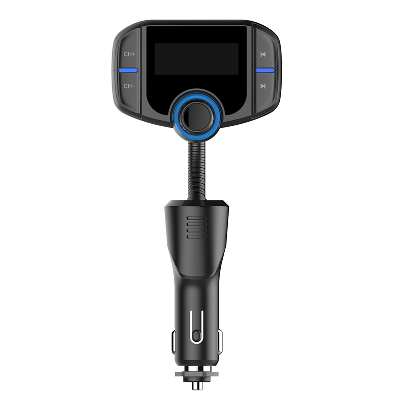 Ape Basics: Bluetooth FM Transmitter Car Charger With Built In Display image