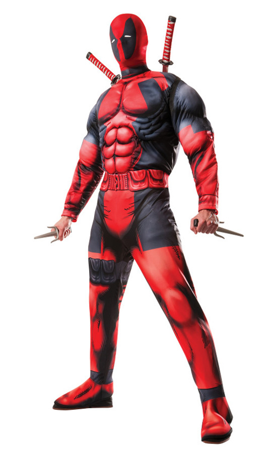 Marvel Deadpool Deluxe Costume (Size X-Large) image